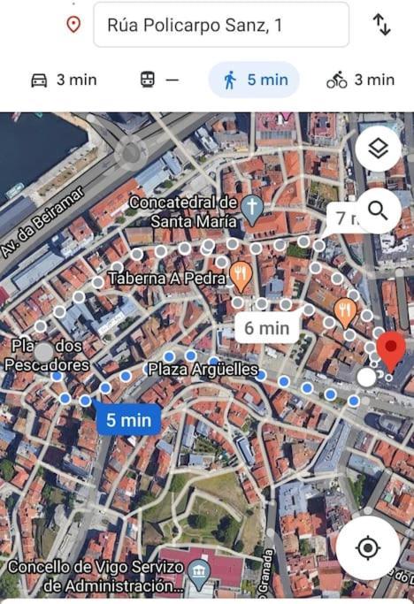 比戈Actualizado 2024, Centro, Pleno Casco Vello公寓 外观 照片