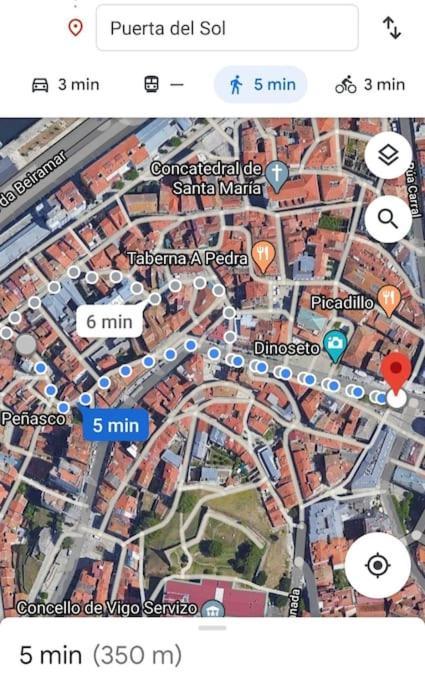 比戈Actualizado 2024, Centro, Pleno Casco Vello公寓 外观 照片